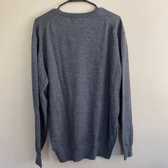 Hammer Made Merino Wool V-Neck Sweater - Picture 2 of 7